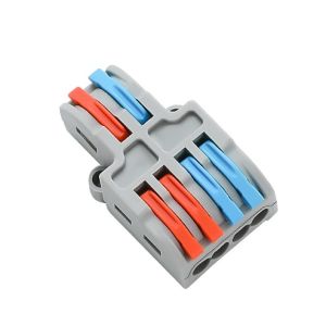 ترمینال فشاری اهرمی ۲ به ۴