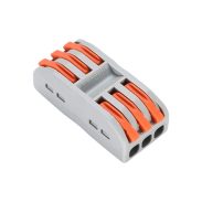 خرید ترمینال فشاری اهرمی ۳ به ۳ نوع lever type