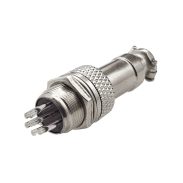 خرید کانکتور فلزی GX12-6Pin