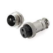 کانکتور فلزی نظامی GX16-2Pin