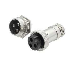 کانکتور فلزی نظامی GX16-3Pin