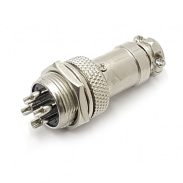 خرید کانکتور فلزی GX16-4Pin