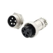 کانکتور فلزی نظامی GX16-5Pin