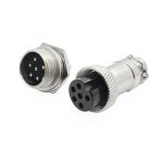 کانکتور فلزی نظامی GX16-6Pin