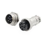کانکتور فلزی نظامی GX16-6Pin