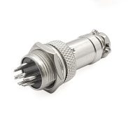 خرید کانکتور فلزی GX16-6Pin