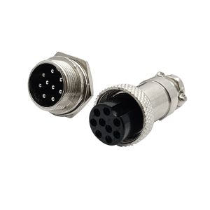 کانکتور فلزی نظامی GX16-9Pin