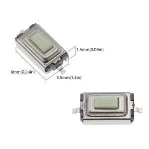 تک سوئیچ 3x6x2.5 2Pin SMD