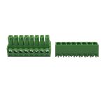 ترمینال فونیکس سبز 3.5 میلی‌متر، 8 پین، مناسب برای پروژه‌های الکترونیکی و کاربردهای صنعتی
